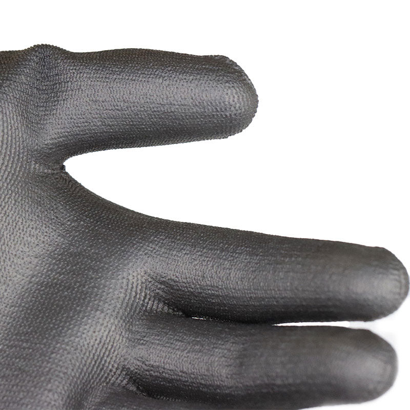 Black PU Palm Gloves (Case of 288 Pairs)
