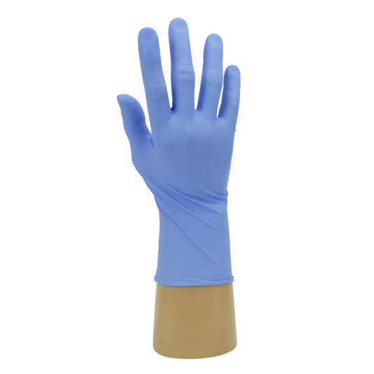 Blue Powder-Free Disposable Nitrile Gloves (100 Pairs)