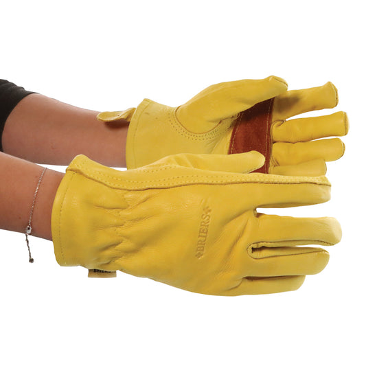 Briers Ultimate Golden Leather Gardening Gloves (1 Pair)