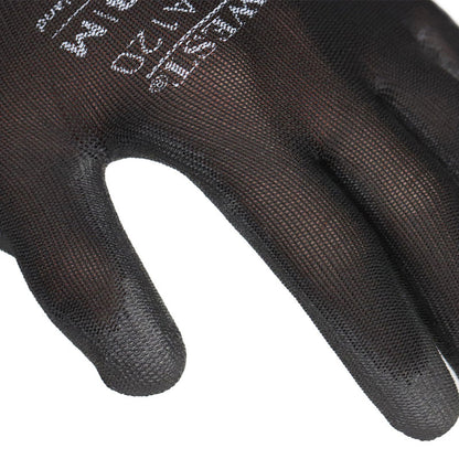 Black PU Palm Gloves (Case of 288 Pairs)